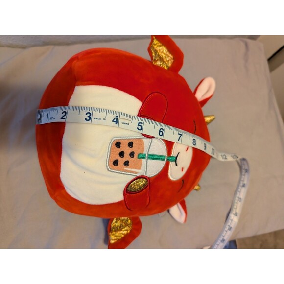 Squishmallow Baiden With Boba Tea 8" 2022 Foodie Squad Kellytoy Soft Plush - Picture 2 of 6